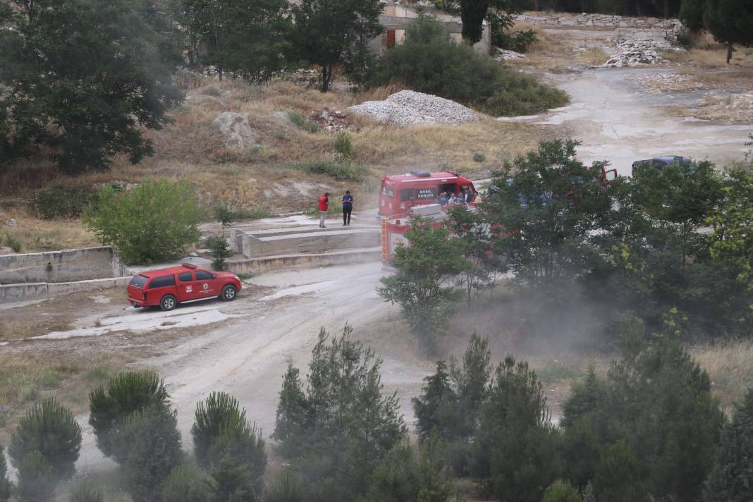 Pamukkale orman yangını! Hem havadan hem de karadan müdahale ediliyor 17